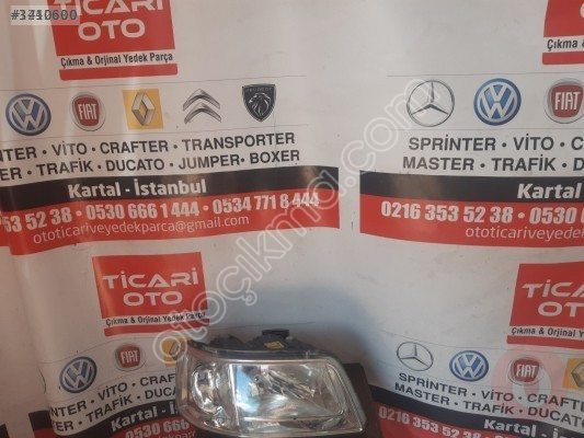 VOLKSWAGEN TRANSPORTER T5 SAĞ-SOL ÖN FAR