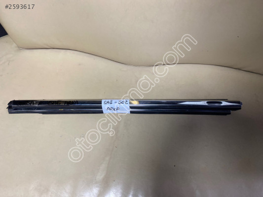 OPEL CORSA F SAĞ ARKA KAPI CAM ÇITASI NİKELAJLI 9838916680