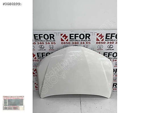 TOYOTA COROLLA MOTOR KAPUTU ÇIKMA ORJİNAL YEDEK PARÇA 19-23 AFA