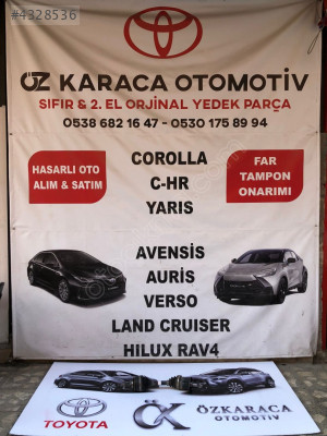 2020-2025 TOYOTA HELUX ÇIKMA ORİJİNAL AKS