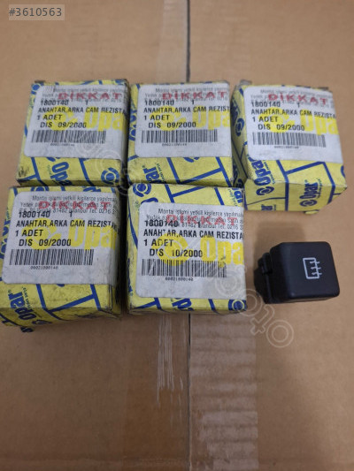 Tofaş DKS cam reistans buton 1800140