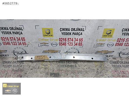 OPEL CORSA C ÖN TAMPON DEMİRİ OEM 9165538 ÇIKMA SÖKME YEDEK PA