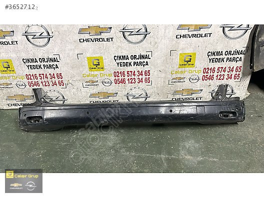 OPEL VİVARO ARKA TAMPON ÇIKMA SÖKME YEDEK PARÇA