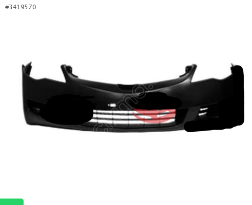HONDA CITY ÖN TAMPON SİSSİZ IZGARALI 2006-2009