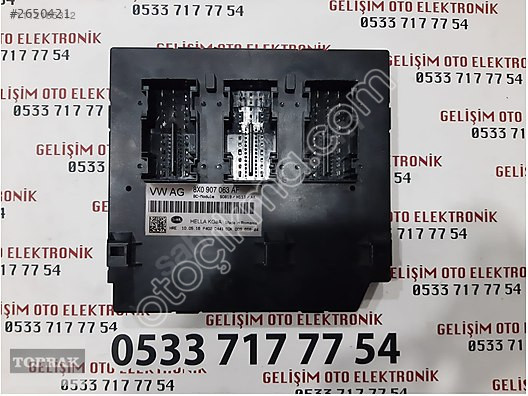 8X0907063AF 5DK009658-84 AUDI Q3 BCM ÜNİTESİ