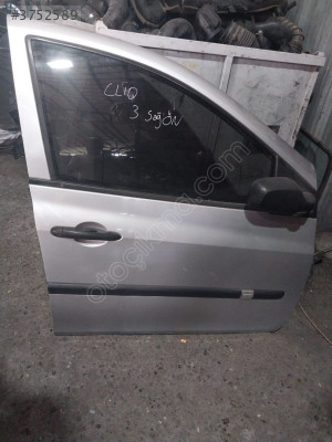 RENAULT CLİO-3 ÇIKMA ORİJİNAL DOLU SAĞ ÖN KAPI