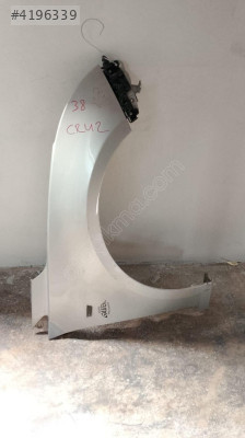 Chevrolet cruze sağ ön çamurluk boyalı sökme tertemiz çamurluk