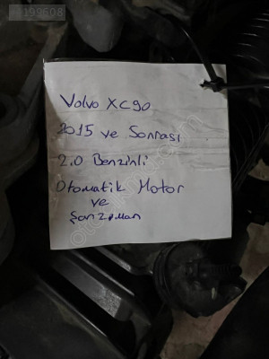 15 VE SONRASI VOLVO XC90 2,0 BENZİNLİ OTOMATİK MOTOR VE ŞANZIMAN