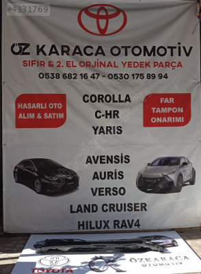 2019-2025 TOYOTA COROLLA ÇIKMA ORİJİNAL ÖN CAM IZGARASI
