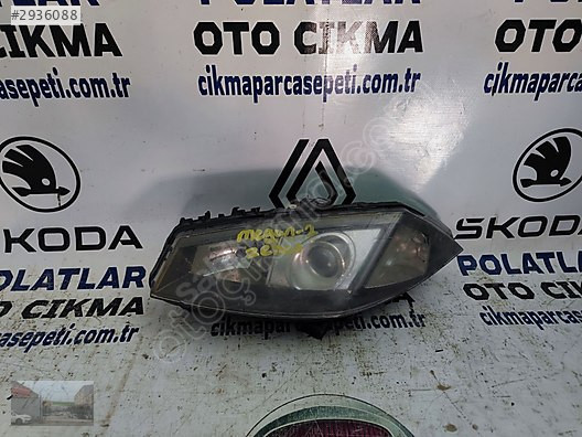 Renault Megane 2 ön sol far Orjinal