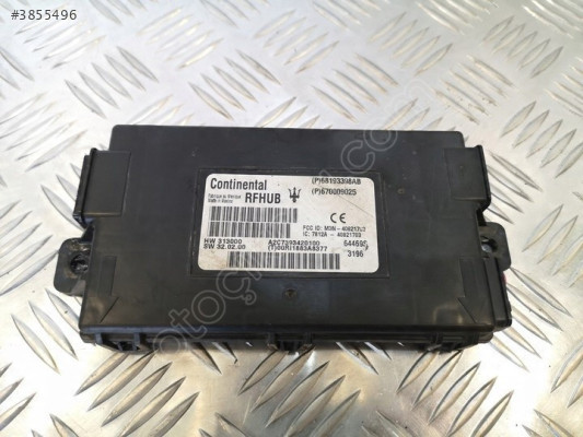 Maserati Quattroporte Uzaktan Başlatma Modülü 670009025