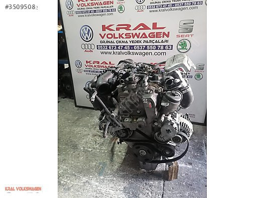 VOLKSWAGEN TİGUAN 1.4 TSİ CAV CTH 160 LIK ÇIKMA KOMPLE MOTOR
