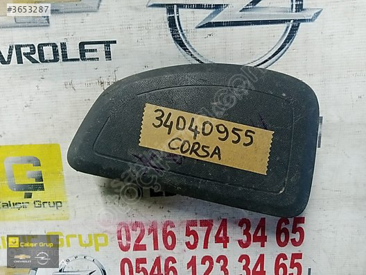 CORSA D SAĞ KOLTUK AİRBAG OEM 34040955 ÇIKMA SÖKME YEDEK PARÇA