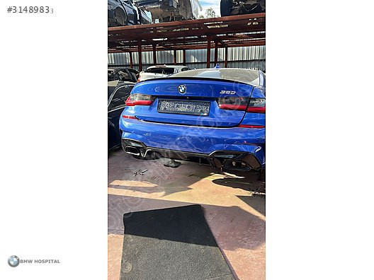 BMW G20 3 SERİSİ ARKA TAMPON DİFÜZÖR ÇIKMA ORJİNAL