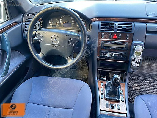 MERCEDES E270D ORJINAL ÇIKMA KALORİFER KONTROL PANELİ 