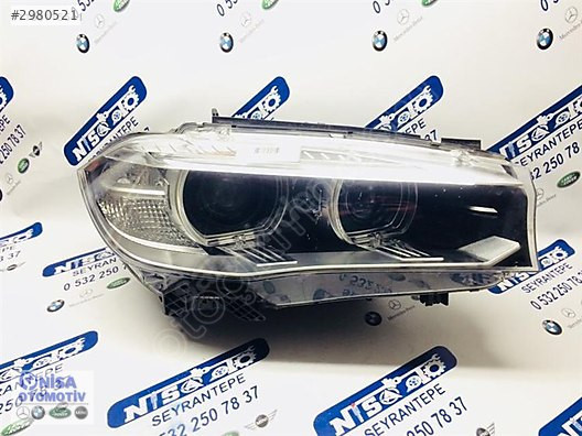 BMW X5 F15 KASA MAKYAJSIZ XENONSUZ SAĞ FAR ORJ ÇIKMA 7317102