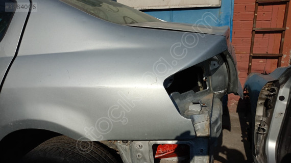 peugeot 407 sol arka çamurluk