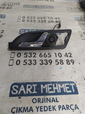 ÇIKMA ORJİNAL SKODA OCTAVİA 2012 SOL ARKA KAPI İÇ AÇMA KOLU