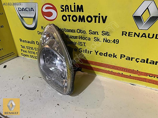 Renault Kangoo 1 Orjinal Sağ Far ve Diğer Çıkma Parçalar