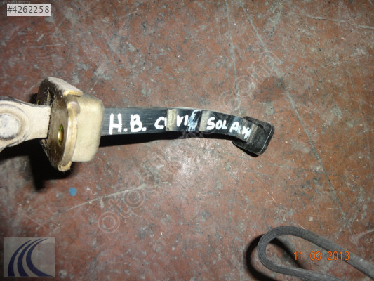 HONDA CIVIC HB 2004 ÇIKMA SOL ARKA KAPI GERGİ DEMİRİ