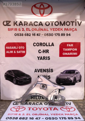 2019-2025 TOYOTA COROLLA ÇIKMA ORJINAL ARKA ÇAMURLUK
