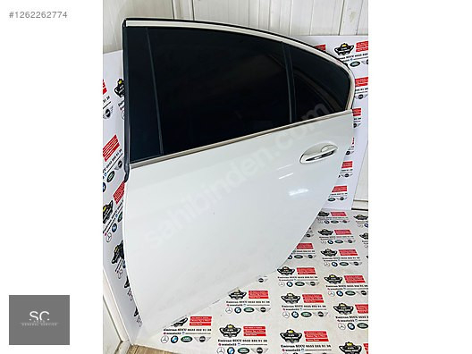 BMW 5 SERİSİ G30 SOL ARKA BEYAZ BOYASIZ DOLU KAPI