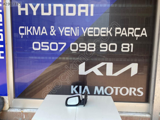 KİA PİCANTO 2017-2024 SAG AYNA SİNYALLİ SIFIR YAN SANAYİ YEDEK