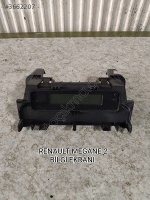 RENAULT MEGANE 2 BİLGİ EKRANI