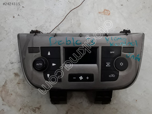 ÇIKMA PARÇA FİAT DOBLO 3 DİJİTAL KLİMA KONTROL PANELİ