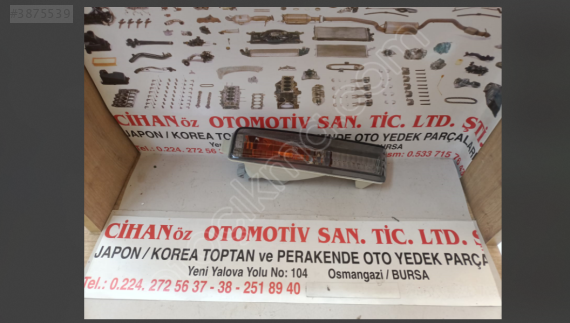 HONDA ACCORD 1988-1991 SAĞ TAMPON SİNYALİ..