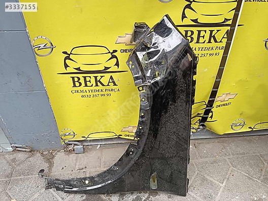 OPEL GRANDLAND SOL ÖN ÇAMURLUK SİYAH ÇIKMA ORJİNAL YEDEK PARÇA