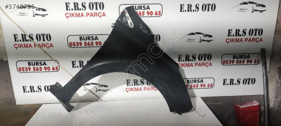 RENAULT CLİO 4 SAĞ ÖN ÇAMURLUK SIFIR YAN SANAYİ