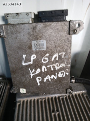 LP gaz kontrol paneli