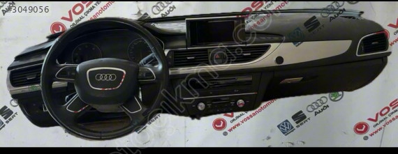 Audi A6 2014 Dolu ön Torpido Çıkma dolu Göğüs