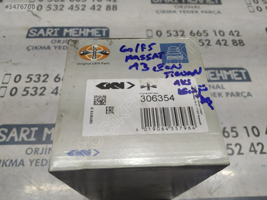 SIFIR VW GOLF 5 PASSAT A3 LEON TİGUAN AKS KÖRÜĞÜ DIŞ
