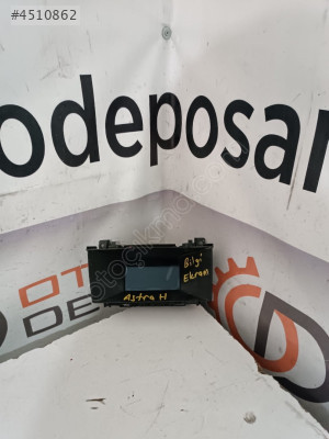 Opel Astra H Bilgi Ekranı Orjinal Çıkma