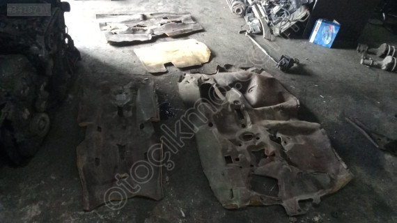 Pejo 206 taban döşemesi alt destek süngerleri takım yedek parça