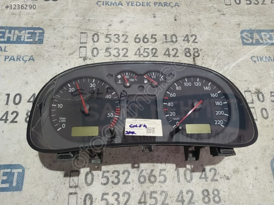 ÇIKMA VW GOLF 4 KİLOMETRE GÖSTERGE SAATİ 1J0919881 D
