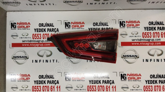 NİSSAN QASHQAİ SAĞ İÇ STOP ÇIKMA J11 2017-2020 26550-HV05A