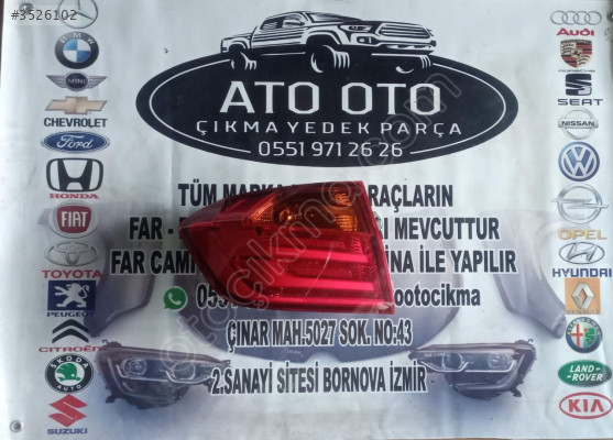 BMW F30 ORJİNAL CIKMA SOL STOP