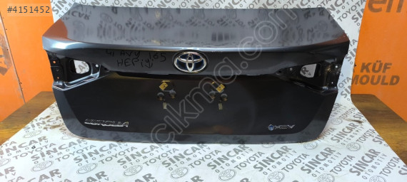 TOYOTA COROLLA 2019 2025 ARKA BAGAJ KAPAĞI 1G3 GÖÇÜKLÜK