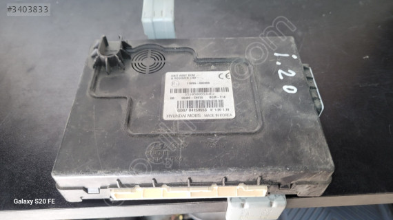 Hyundai i20 bcm kontrol ünitesi