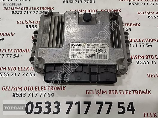 9664617480 0281012980 PEUGEOT 306 MOTOR BEYNİ