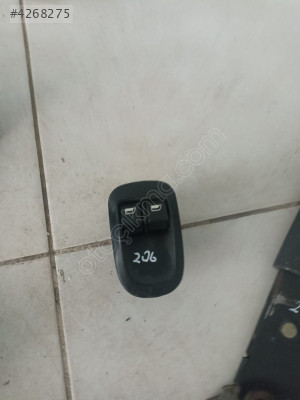 Peugeot 206 Modeli İçin Cam Açma Düğmeleri