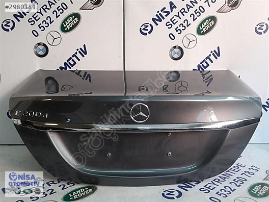 MERCEDES C SERİSİ W205 C180 AMG BAGAJ KAPAĞI ORJ ÇIKMA