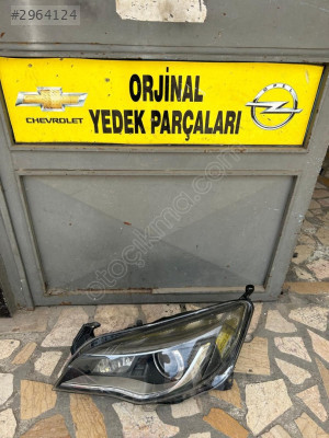 Opel astra j Zenon sol ön far mercekli cosmo far