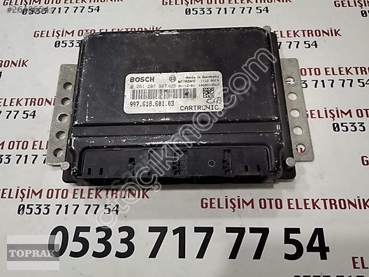 99761860103 0261207987 1039S13507 PORSCHE CAYMAN MOTOR BEYNİ