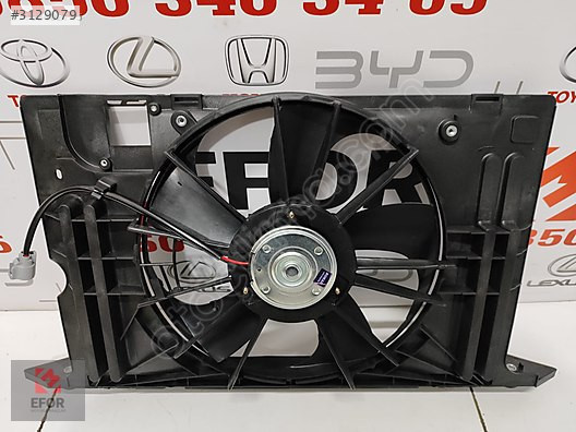 TOYOTA COROLLA HYBRID SIFIR FAN RADYATÖR 07-12 16711-0T040