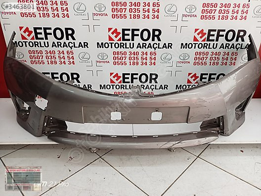 TOYOTA COROLLA ÖN TAMPON ÇIKMA ORJİNAL YEDEK PARÇA 13-15
