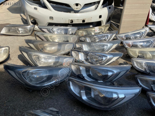 Hyundai Accent Blue İçin Çıkma Sağ-Sol Far Takımı